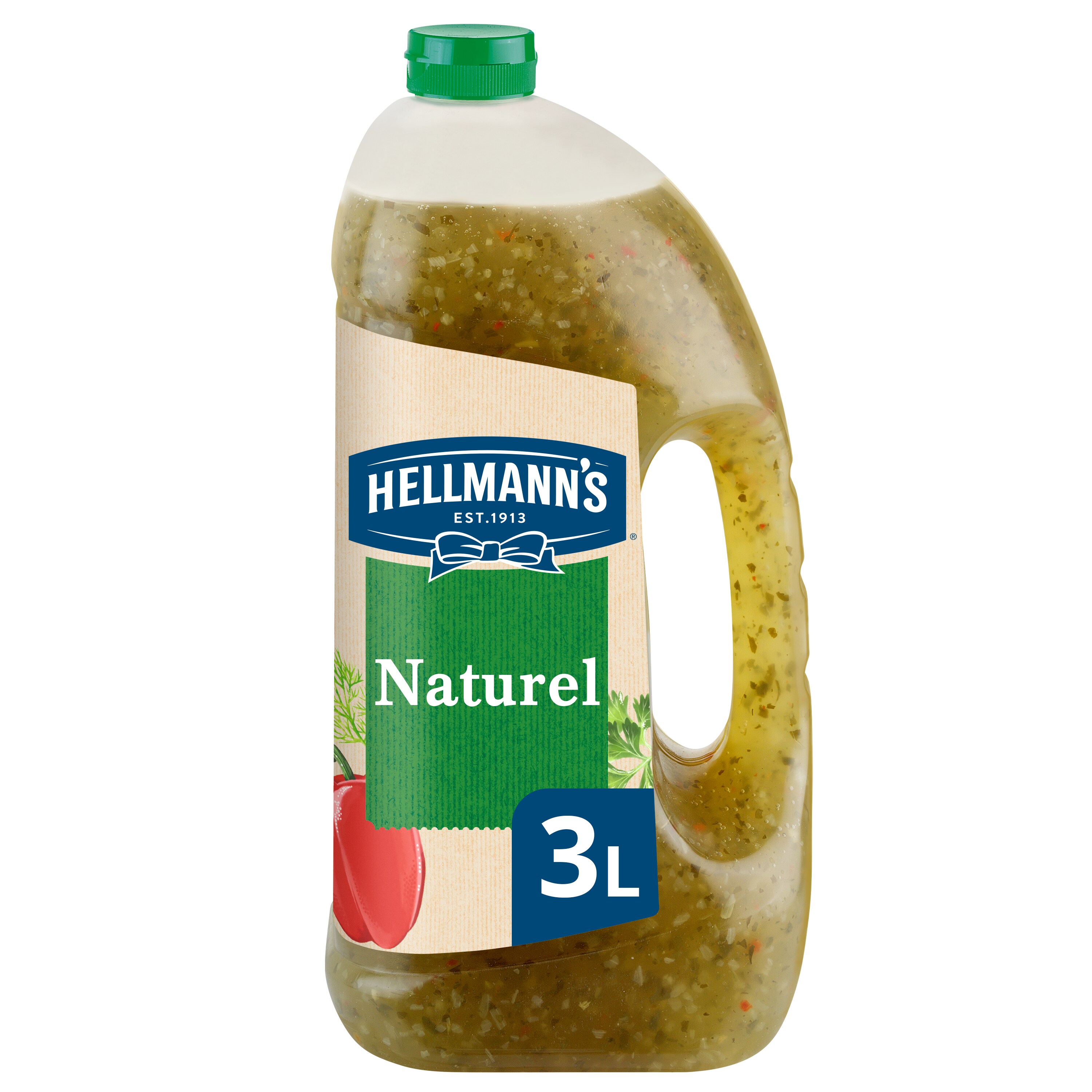 Hellmann's Naturel Dressing Vloeibaar 3L - 
